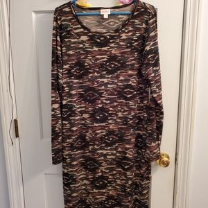 Camo 2xl LulaRoe Dress